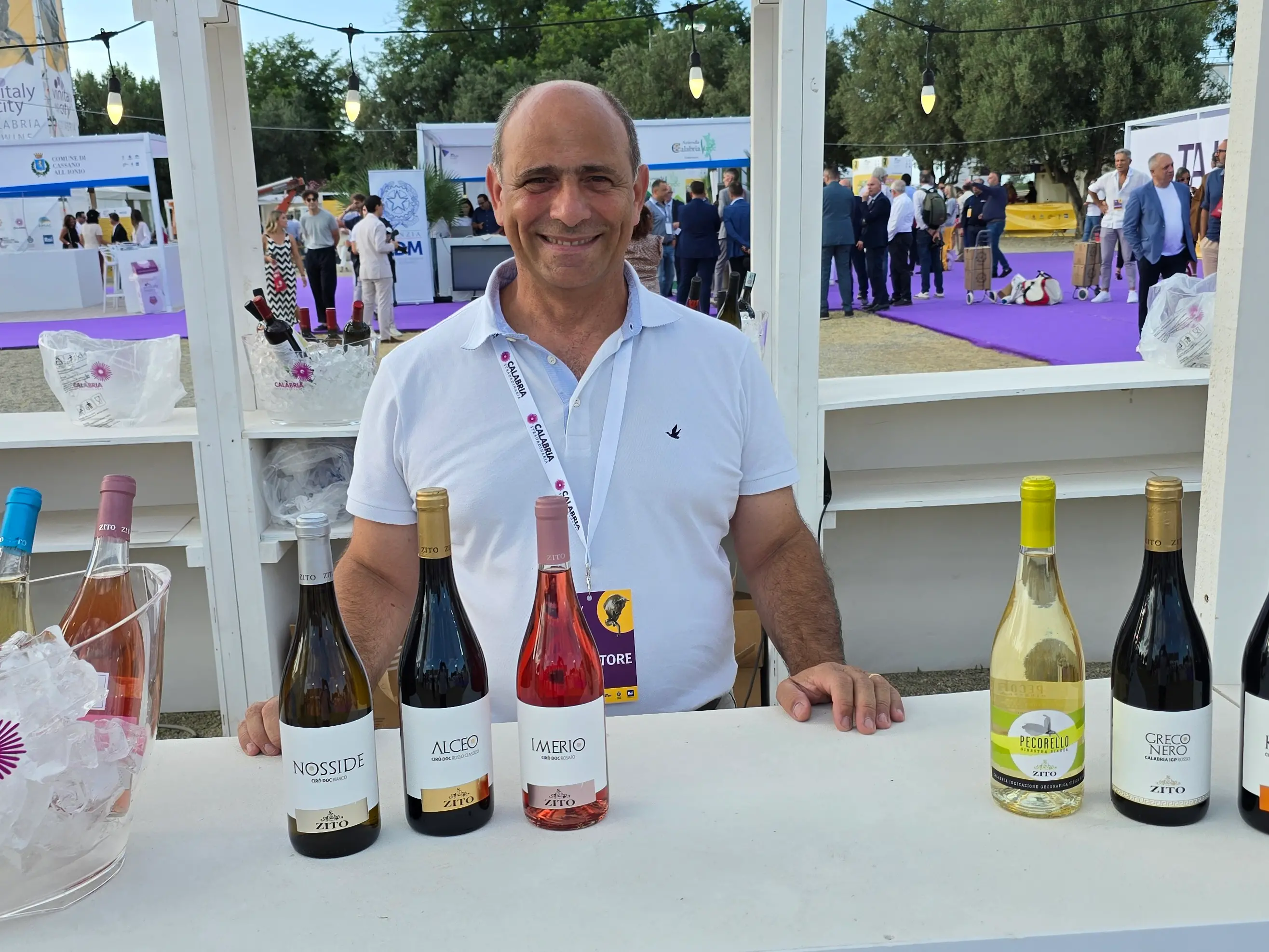 Il Vinitaly Sibari si tinge di “Nero”: vero Made in Calabria tra Filiera Madeo e Cantine Zito