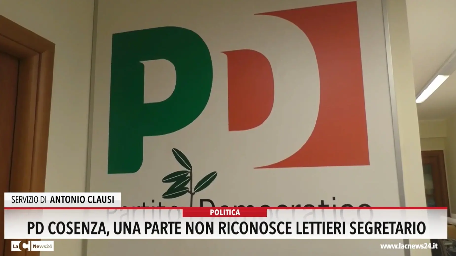 Pd Cosenza, una parte non riconosce Lettieri segretario