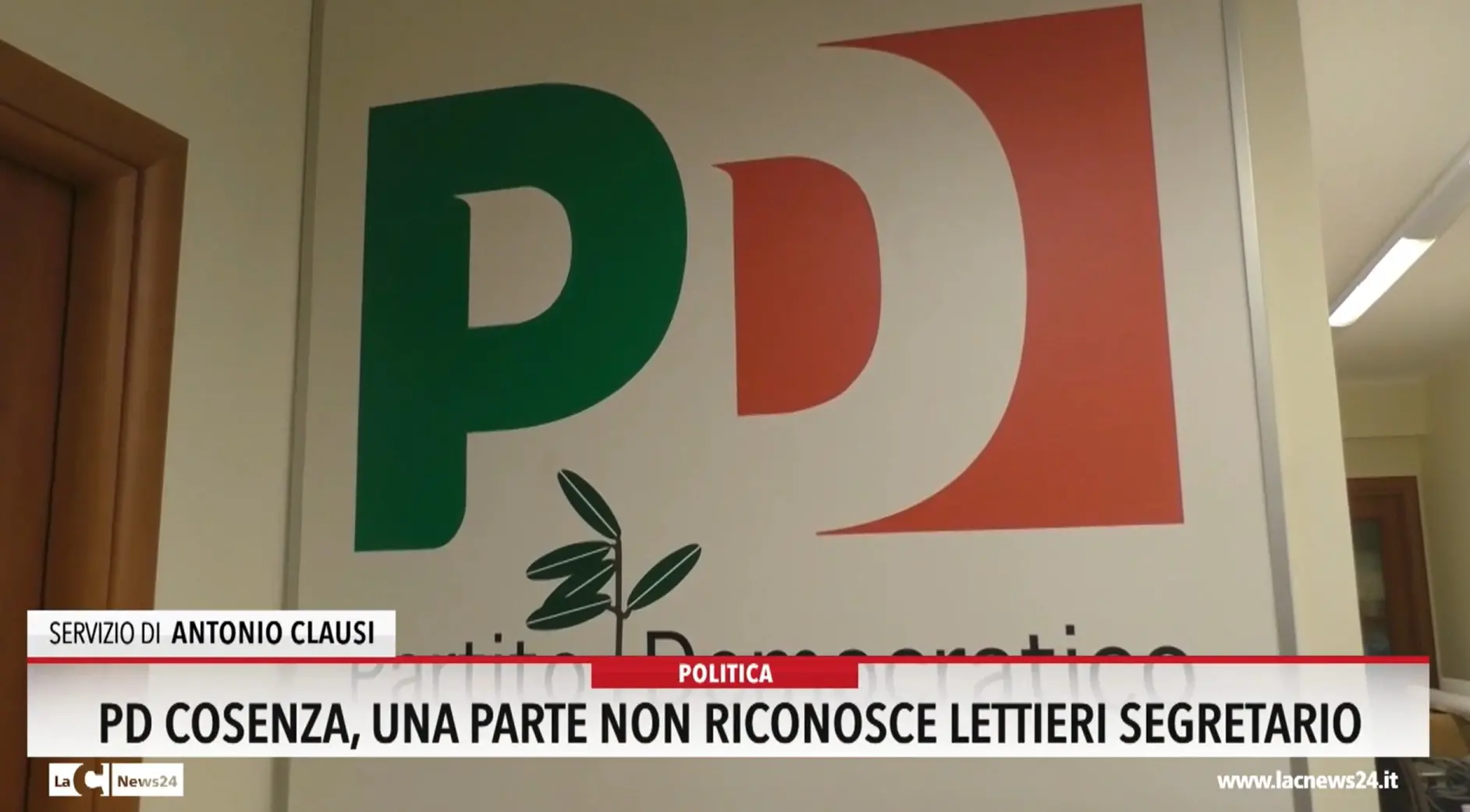 Pd Cosenza, una parte non riconosce Lettieri segretario