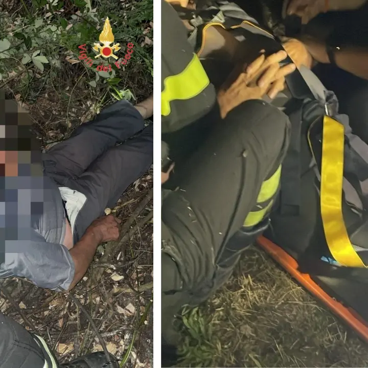 Ritrovato vivo anziano disperso a Mandatoriccio: era caduto in un dirupo