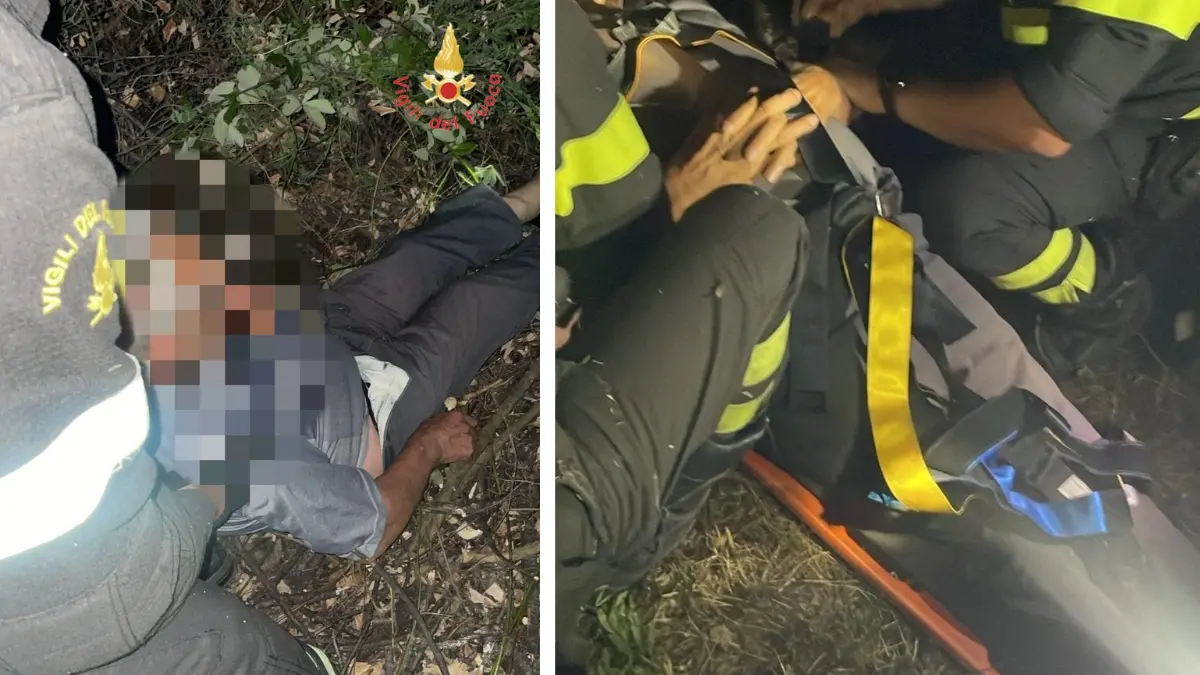 Ritrovato vivo anziano disperso a Mandatoriccio: era caduto in un dirupo
