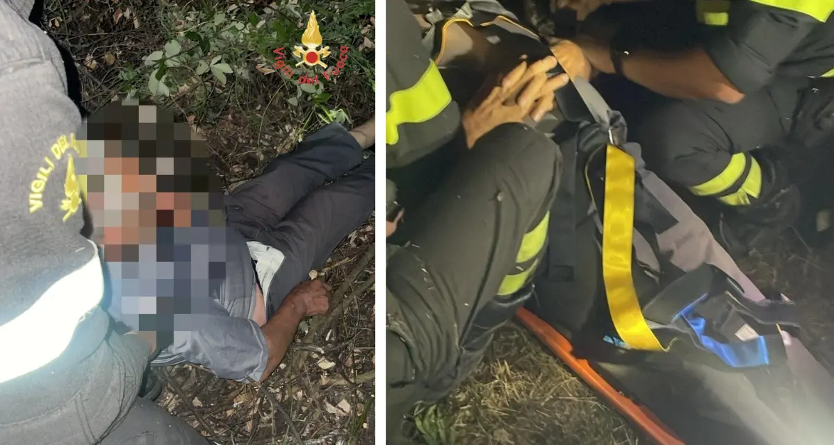 Ritrovato vivo anziano disperso a Mandatoriccio: era caduto in un dirupo