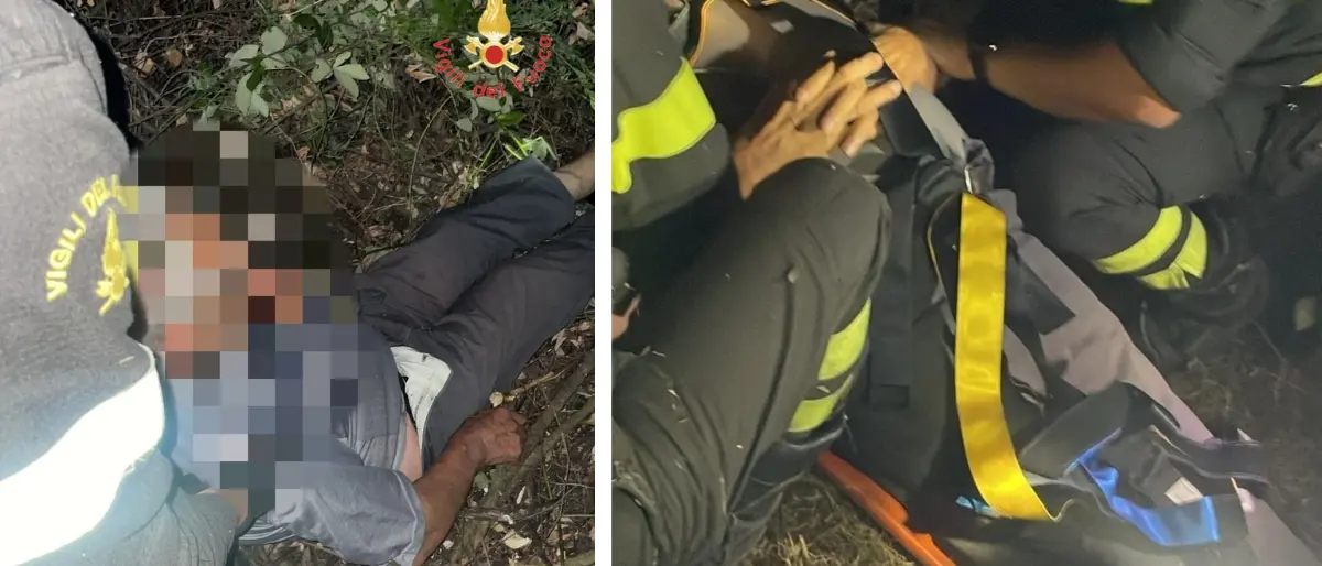 Ritrovato vivo anziano disperso a Mandatoriccio: era caduto in un dirupo
