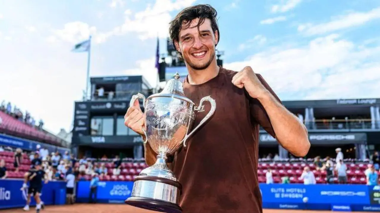 Tennis, Darderi vince il torneo di Bastad in Svezia: batte\u00A0l’olandese De Jong ed entra nei Top50\n