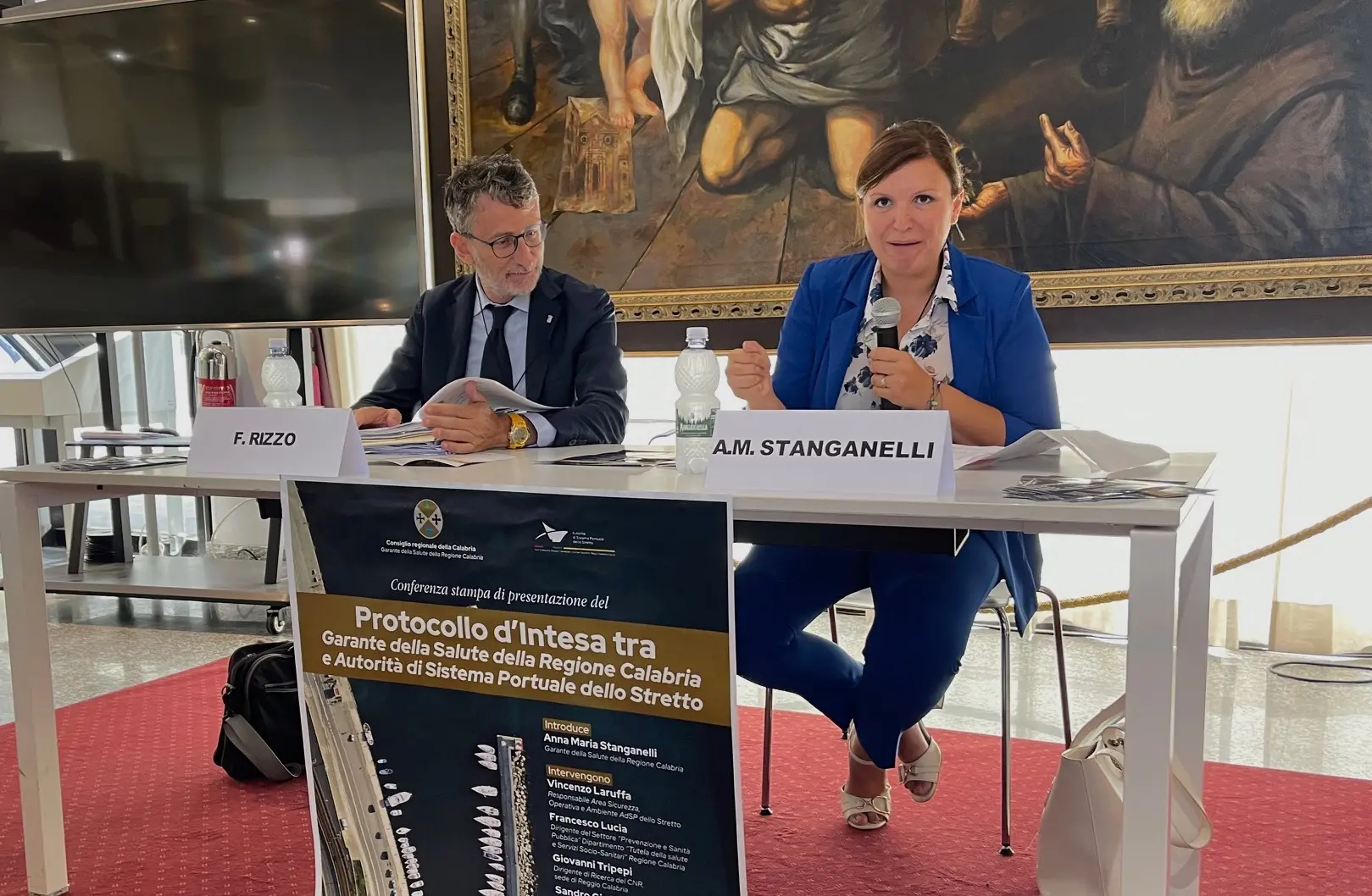 Tutela della salute di passeggeri e lavoratori nell’area dello Stretto, siglato un protocollo tra garante e l’autorità portuale\n