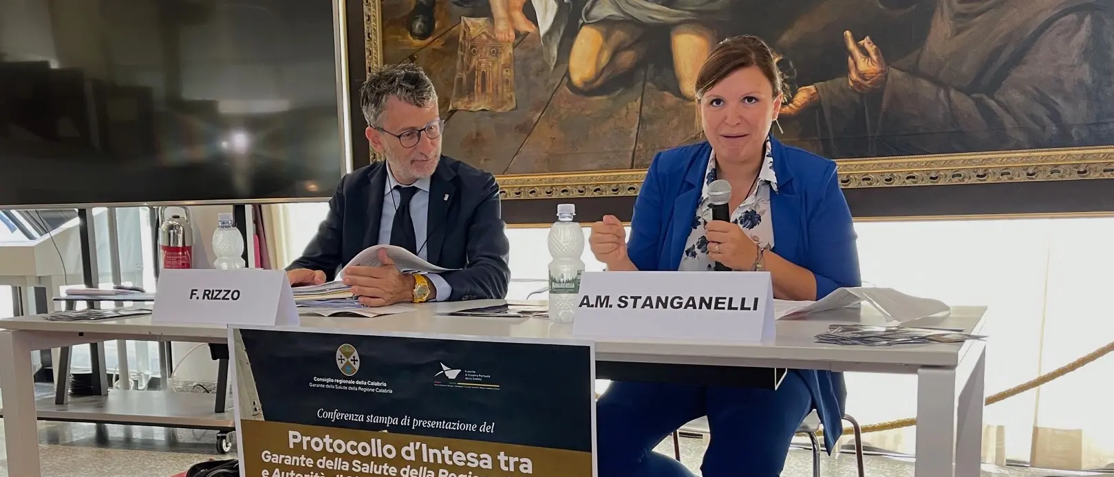 Tutela della salute di passeggeri e lavoratori nell’area dello Stretto, siglato un protocollo tra garante e l’autorità portuale\n