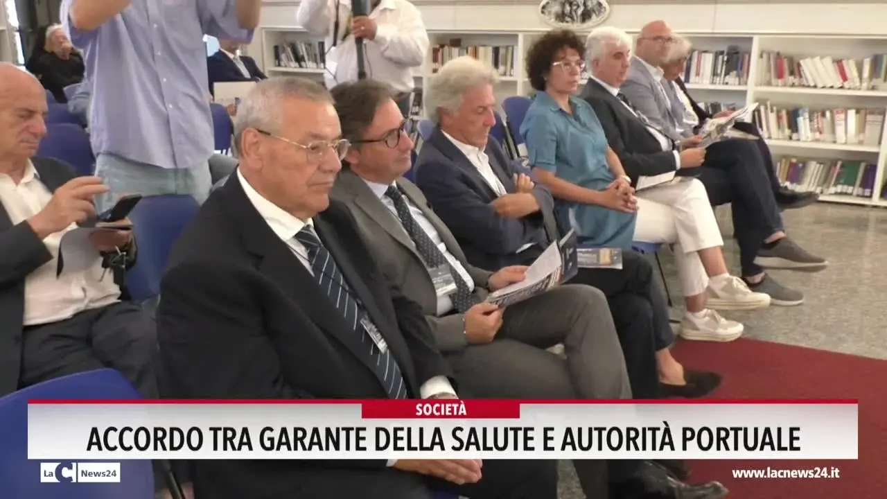 Accordo tra garante della salute e autorità portuale