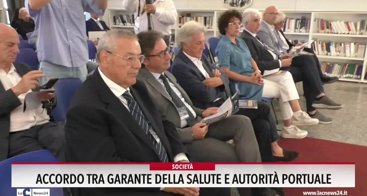Accordo tra garante della salute e autorità portuale