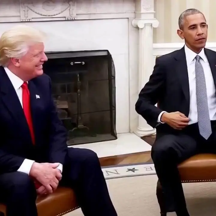 Trump pubblica un video fake in cui fa arrestare Obama: la Casa Bianca come un cabaret distopico\n