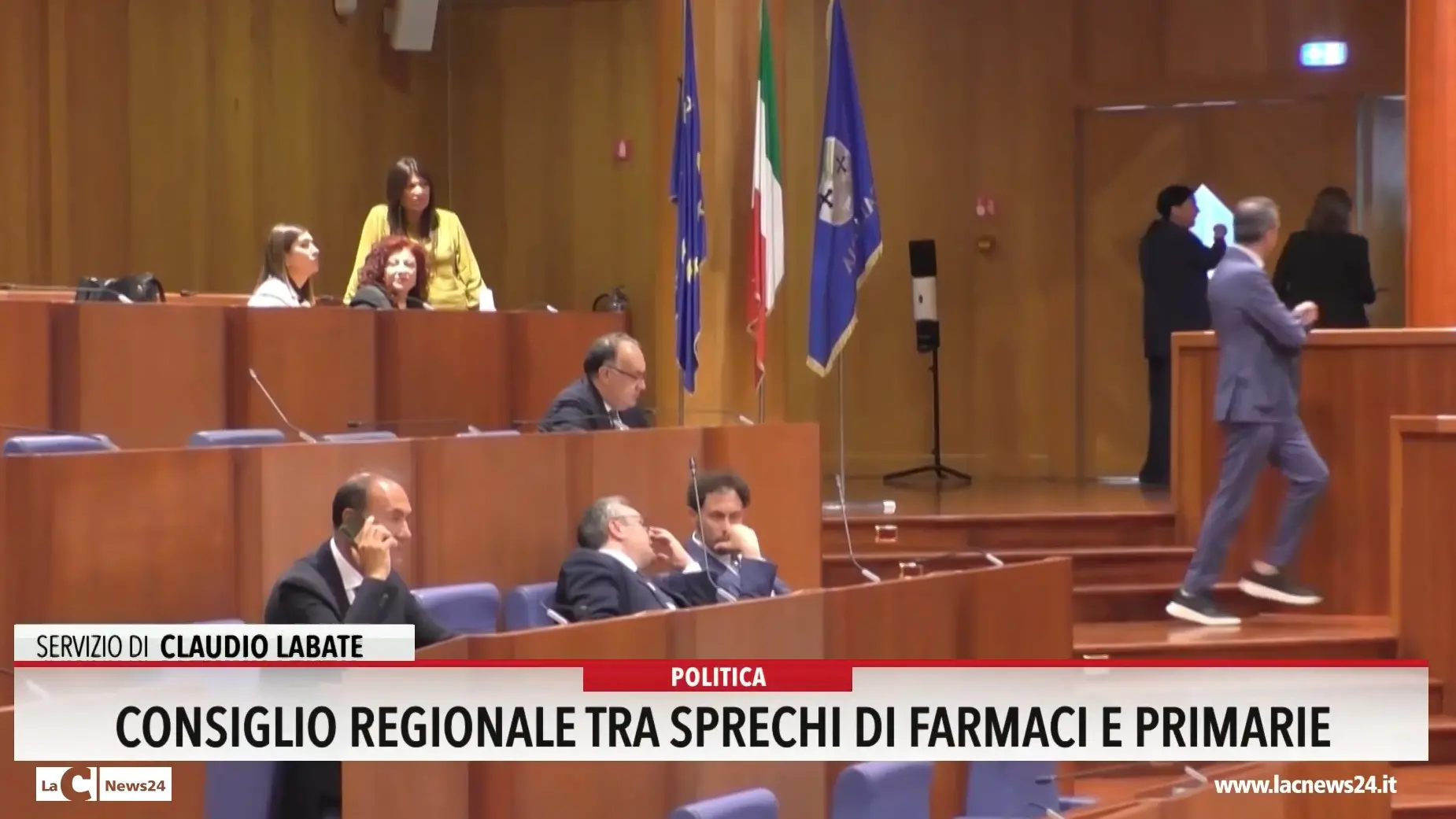Consiglio regionale tra sprechi di farmaci e primarie