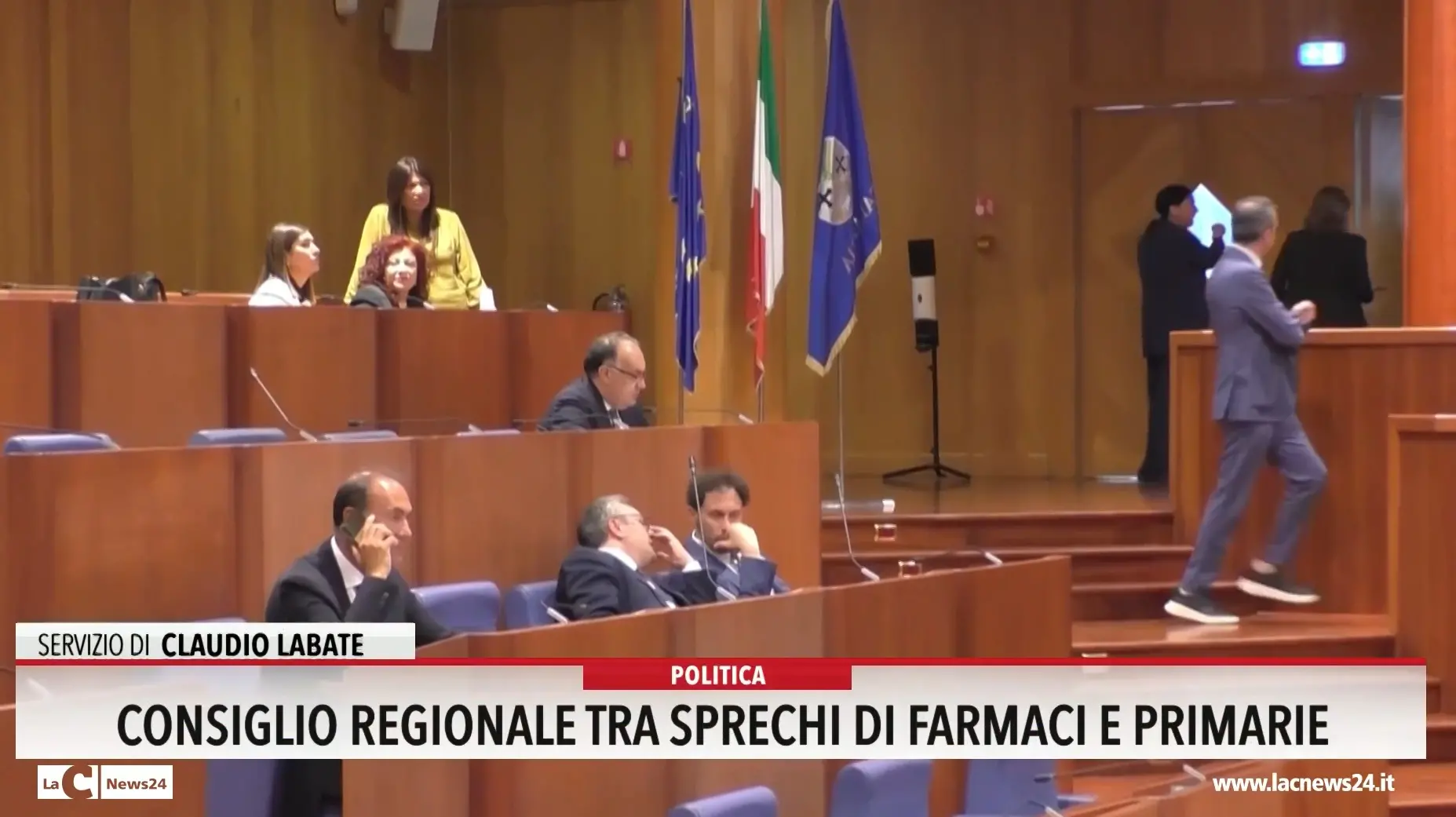 Consiglio regionale tra sprechi di farmaci e primarie