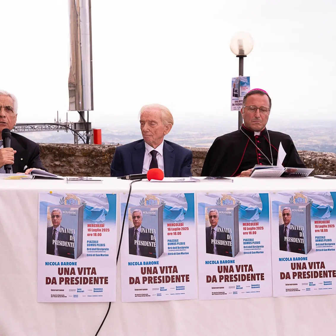 “Una vita da Presidente”: a\u00A0San Marino la presentazione del libro di Nicola Barone scritto a quattro mani con\u00A0Santo Strati\n