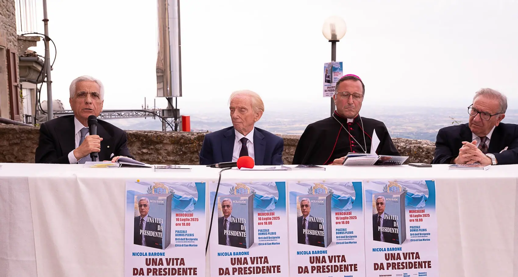 “Una vita da Presidente”: a\u00A0San Marino la presentazione del libro di Nicola Barone scritto a quattro mani con\u00A0Santo Strati\n