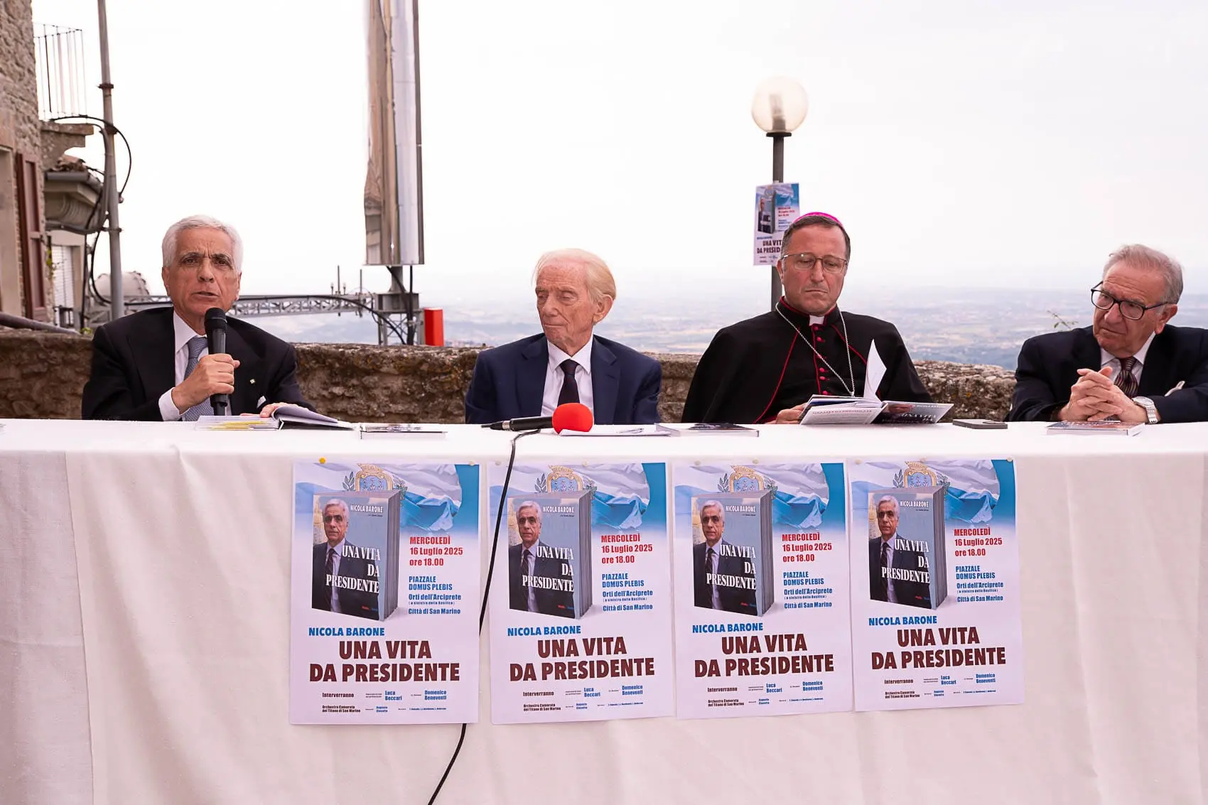“Una vita da Presidente”: a\u00A0San Marino la presentazione del libro di Nicola Barone scritto a quattro mani con\u00A0Santo Strati\n