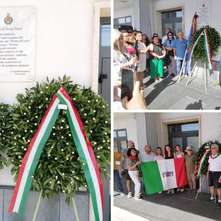 Treno del sole, a Gioia Tauro commemorate le vittime della strage del 1970.\u00A0Scarcella: «Una pagina triste della storia italiana»\n