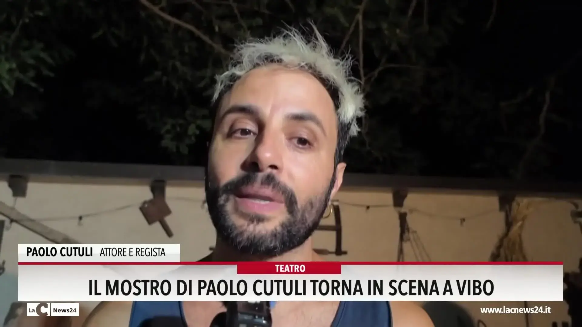 Il mostro di Paolo Cutuli in scena a Vibo
