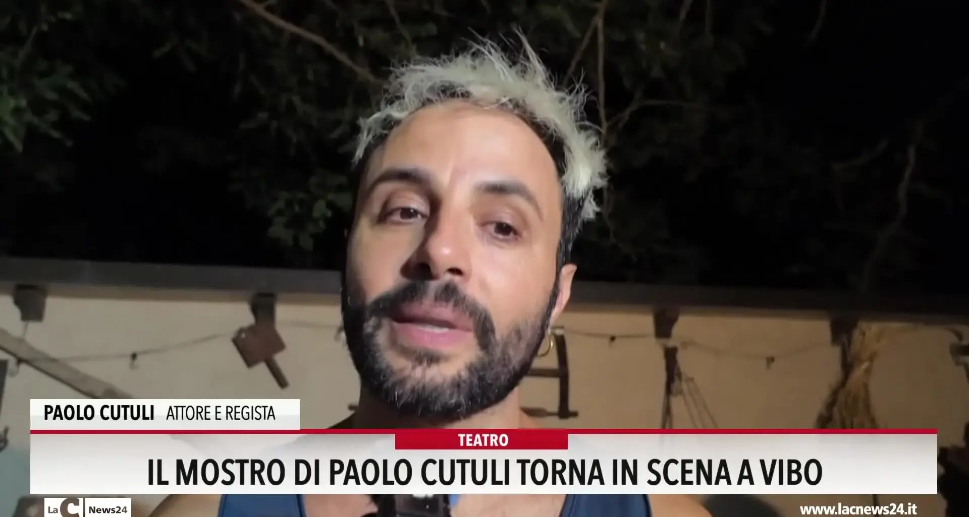 Il mostro di Paolo Cutuli in scena a Vibo