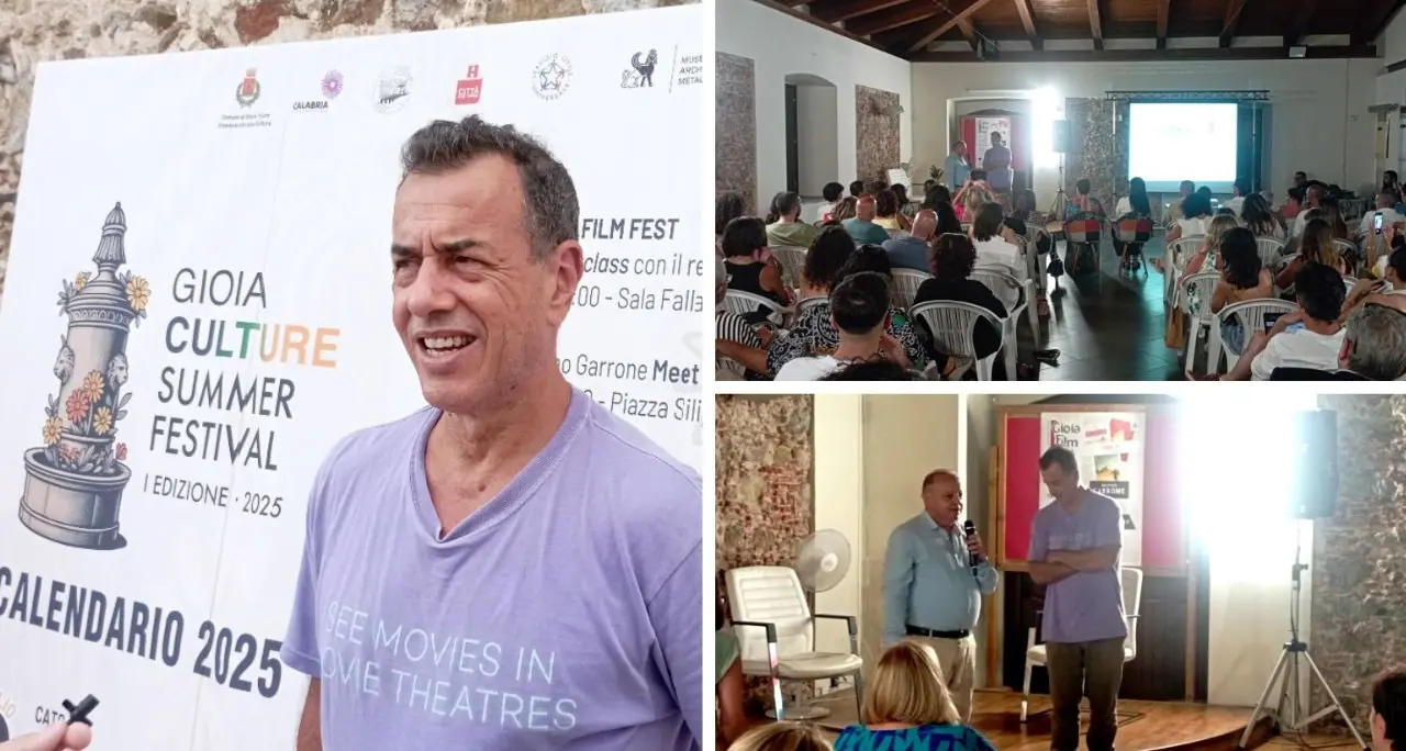Gioia Tauro\u00A0accoglie il regista Matteo Garrone: «Qui per raccontare\u00A0il mio percorso, ai ragazzi dico di inseguire le loro passioni»