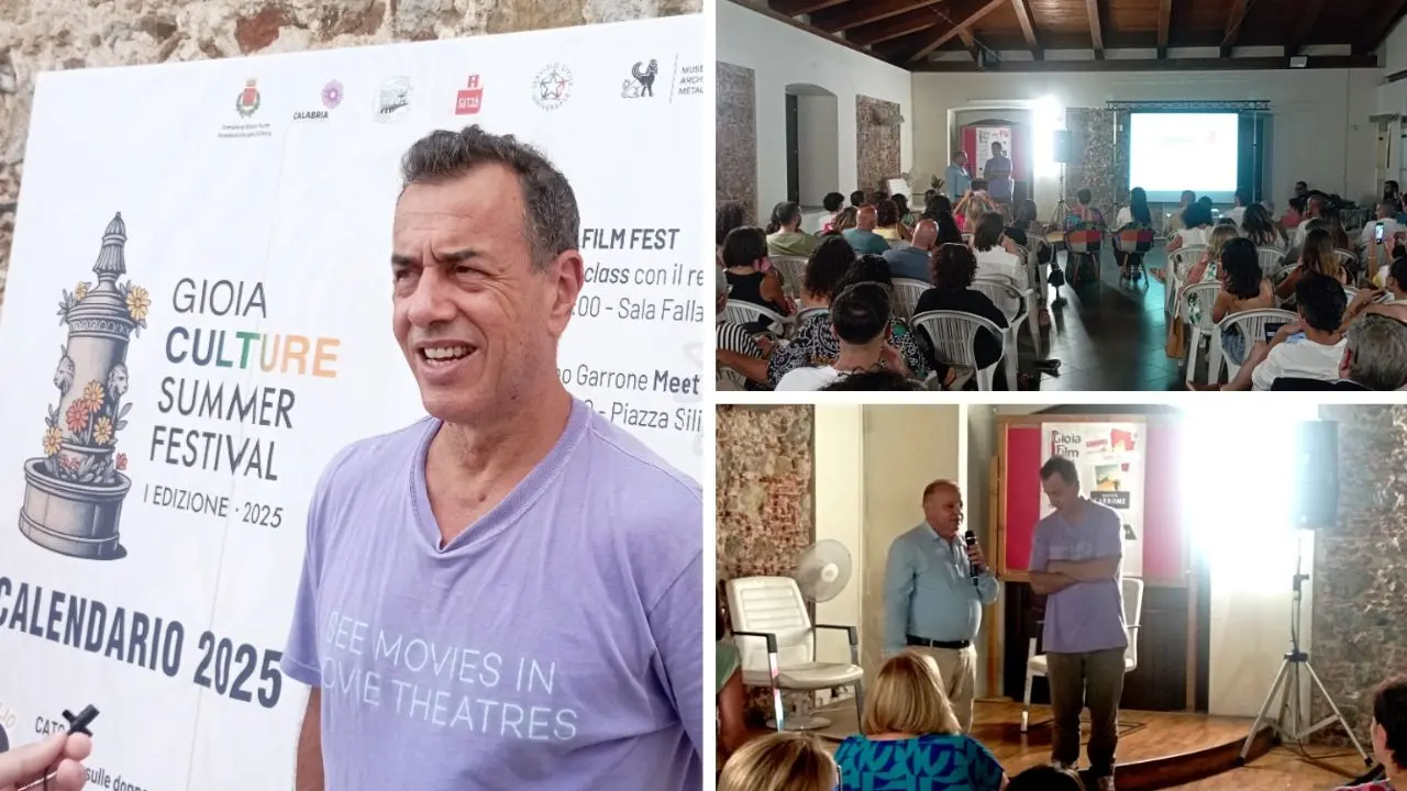 Gioia Tauro\u00A0accoglie il regista Matteo Garrone: «Qui per raccontare\u00A0il mio percorso, ai ragazzi dico di inseguire le loro passioni»
