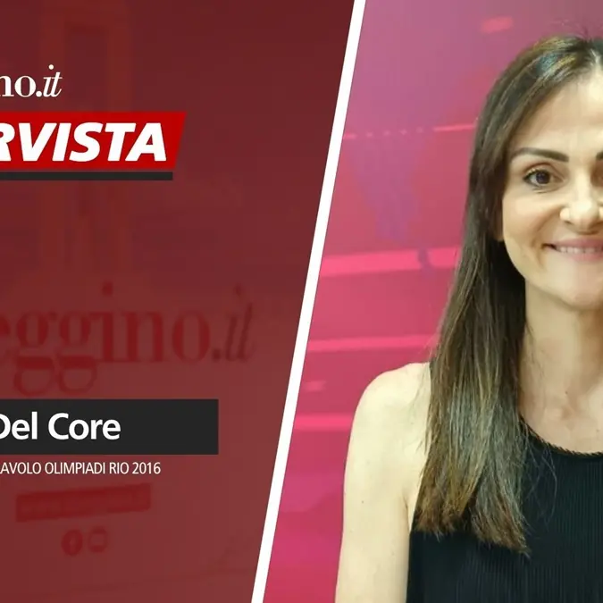Antonella Del Core, la capitana delle Azzurre alle olimpiadi di Rio\u00A0nel 2016\u00A0a Reggio con la sua Volley Academy