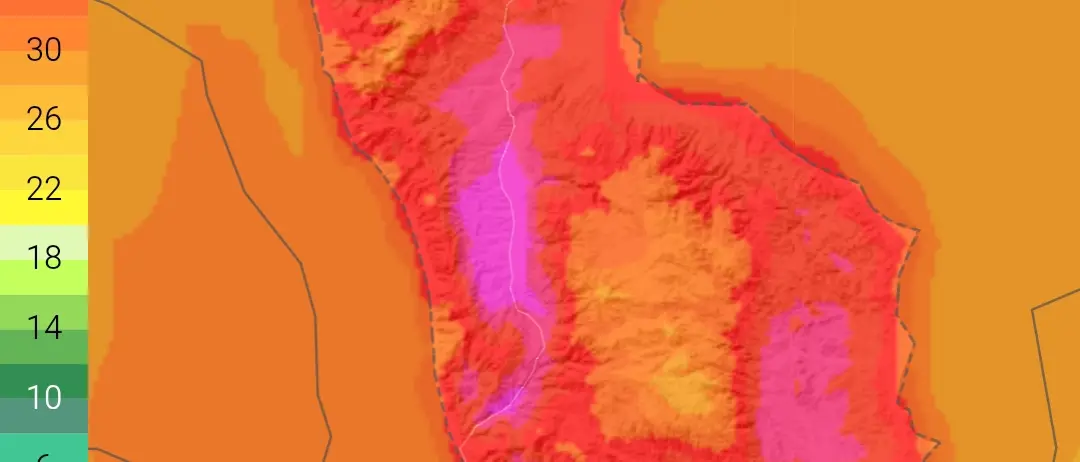 Anticiclone africano porta caldo record: picchi di 45°C in Sicilia e temperature roventi in Calabria