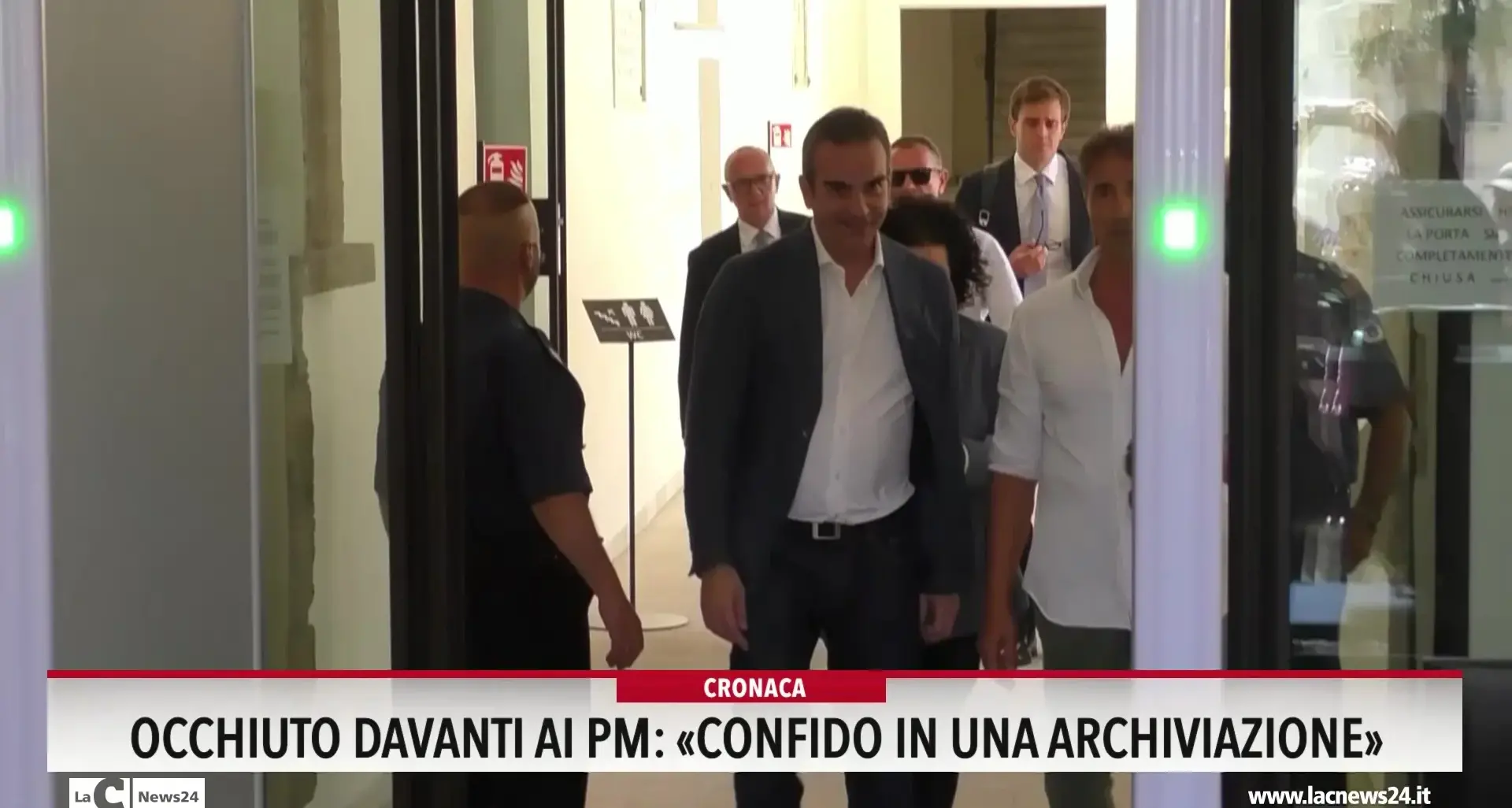 Occhiuto davanti al Pm, confido in una archiviazione
