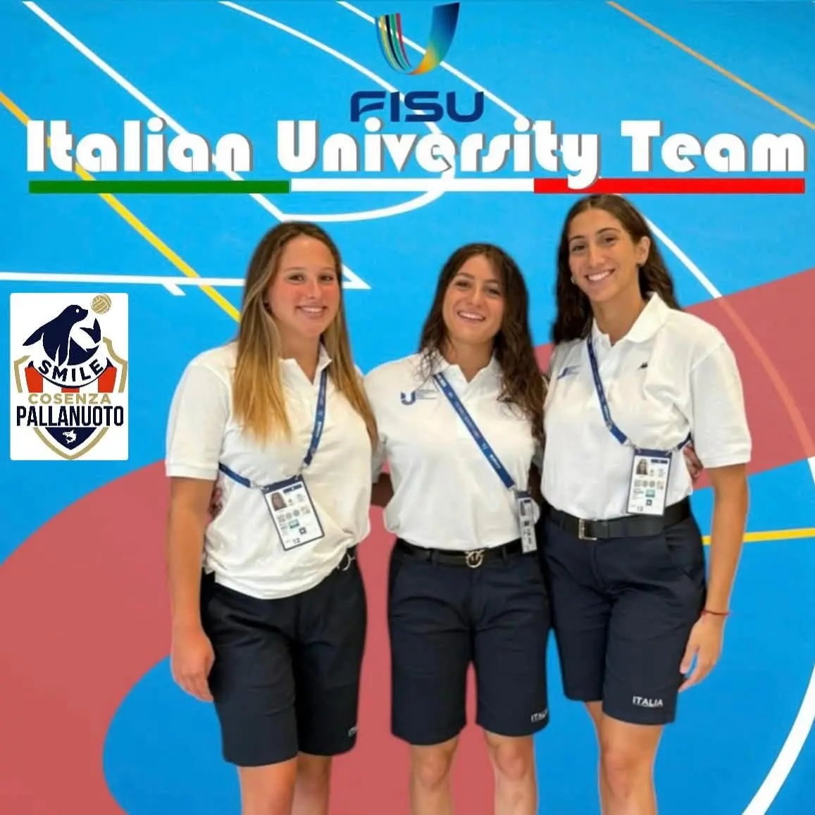 Mondiali di nuoto e Universiadi, Cosenza sugli scudi con Tocci e le pallanuotiste della Smile