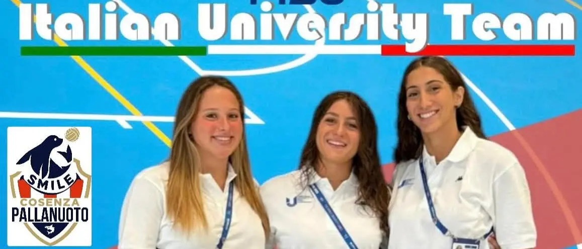Mondiali di nuoto e Universiadi, Cosenza sugli scudi con Tocci e le pallanuotiste della Smile