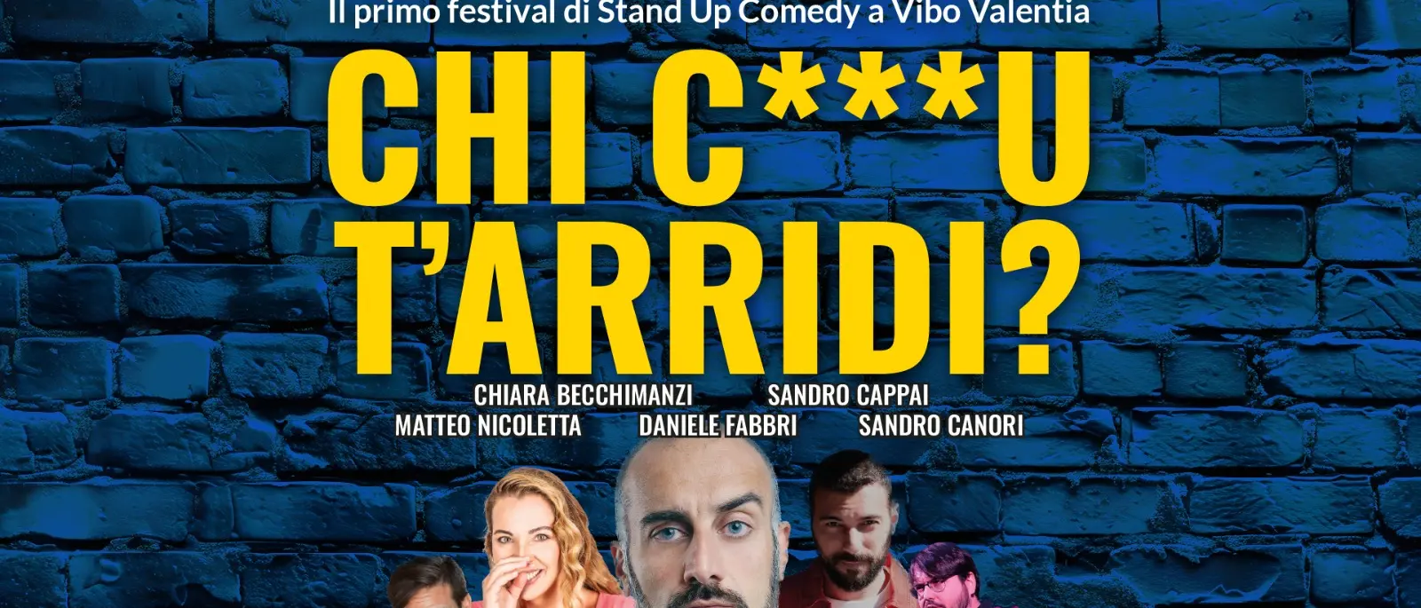\"Chi c***u t’arridi?”: al via a Vibo Marina il primo festival di stand-up comedy, presenta Sandro Canori