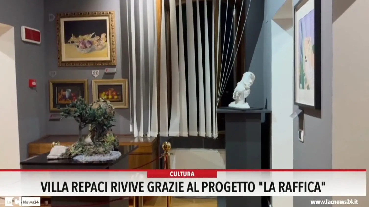 Villa Repaci rivive grazie al progetto La raffica