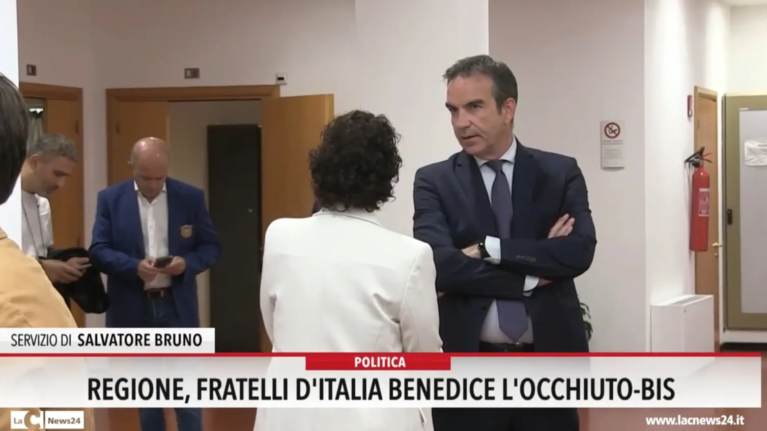 Regione, Fratelli d'Italia benedice l'Occhiuto bis