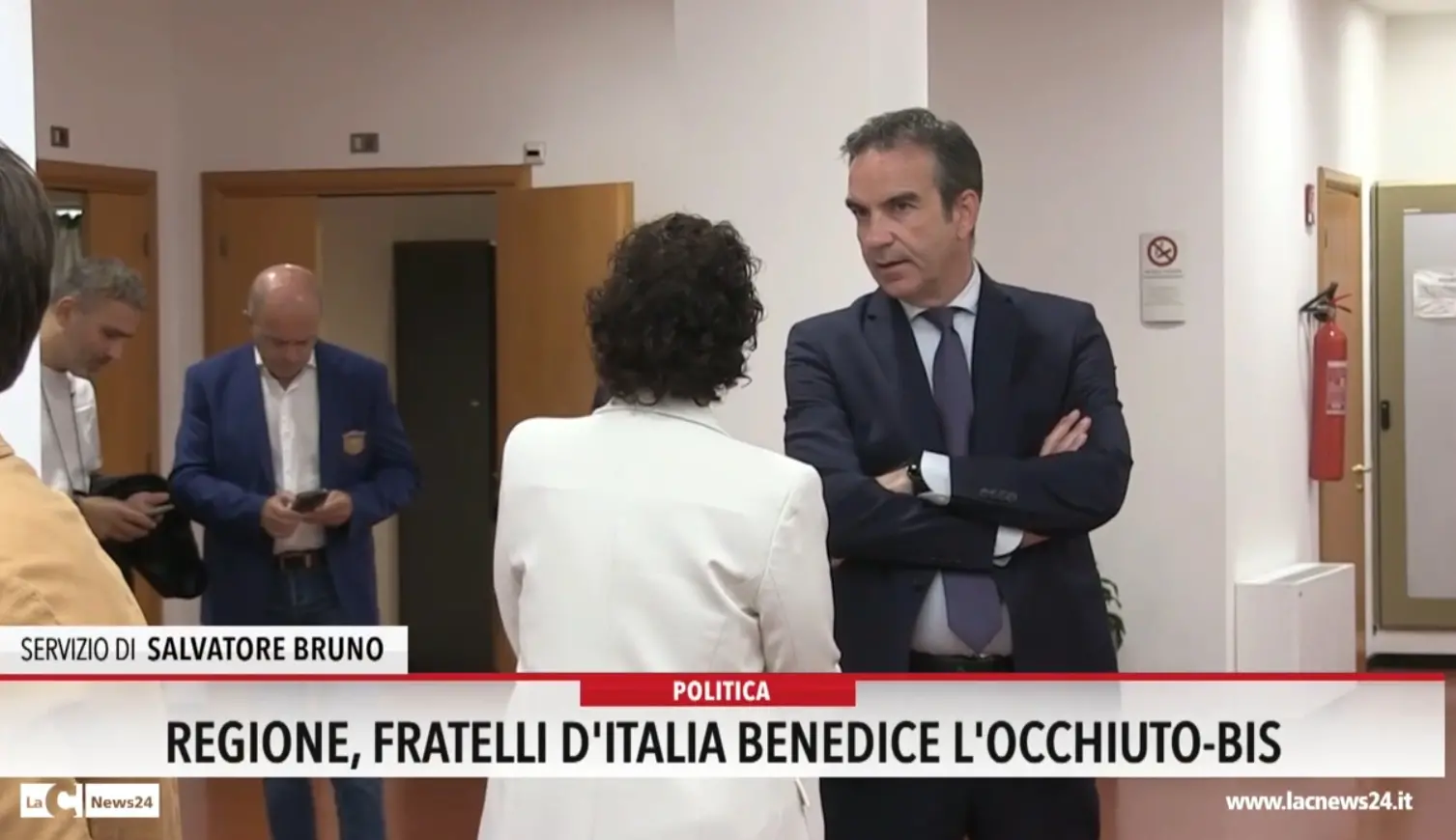 Regione, Fratelli d'Italia benedice l'Occhiuto bis