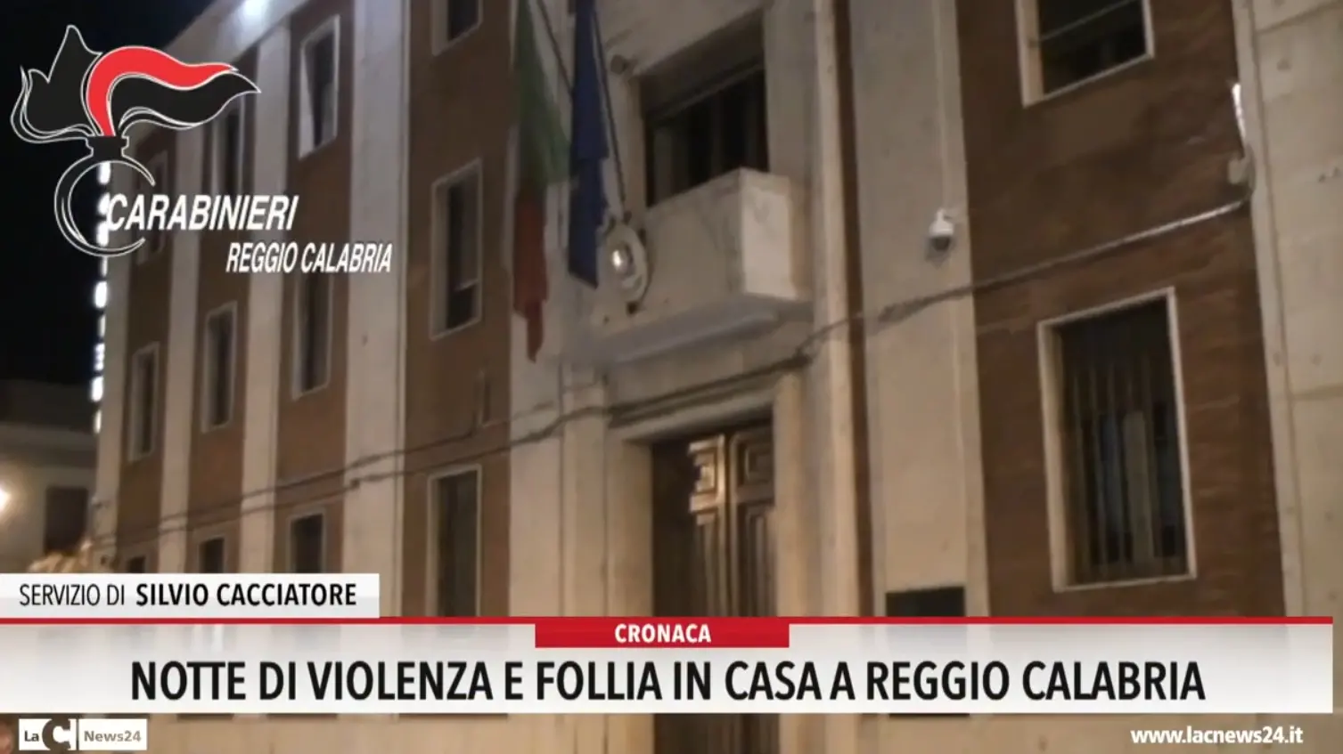 Notte di violenza e follia in casa a Reggio Calabria