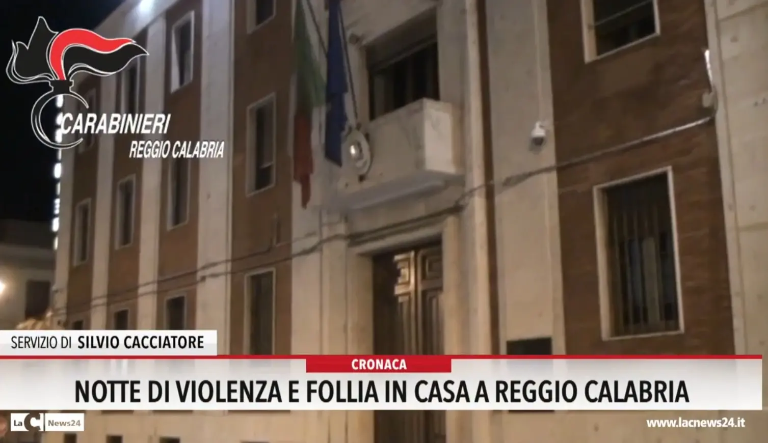 Notte di violenza e follia in casa a Reggio Calabria
