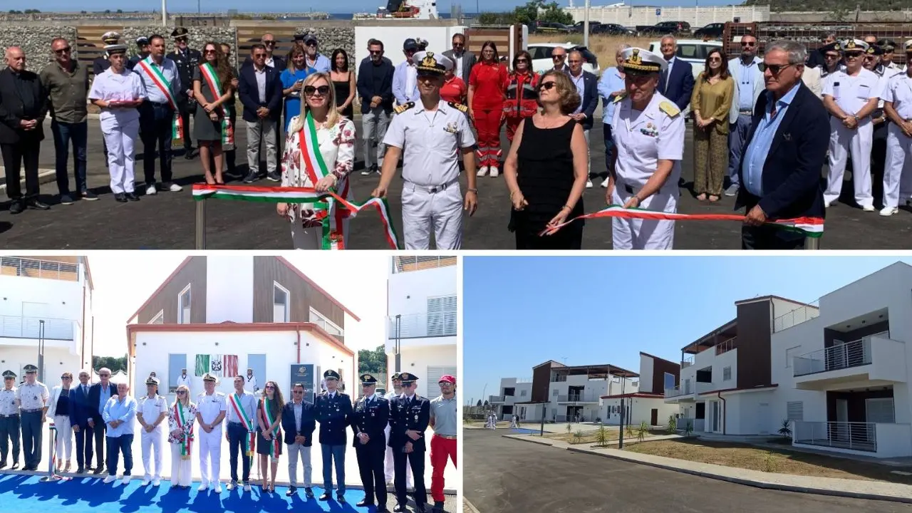 Gioia Tauro, inaugurati i nuovi alloggi della Capitaneria di porto. Migliorata la qualità della vita del personale\n