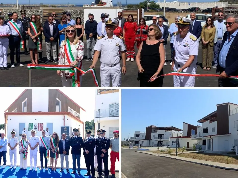 Gioia Tauro, inaugurati i nuovi alloggi della Capitaneria di porto. Migliorata la qualità della vita del personale