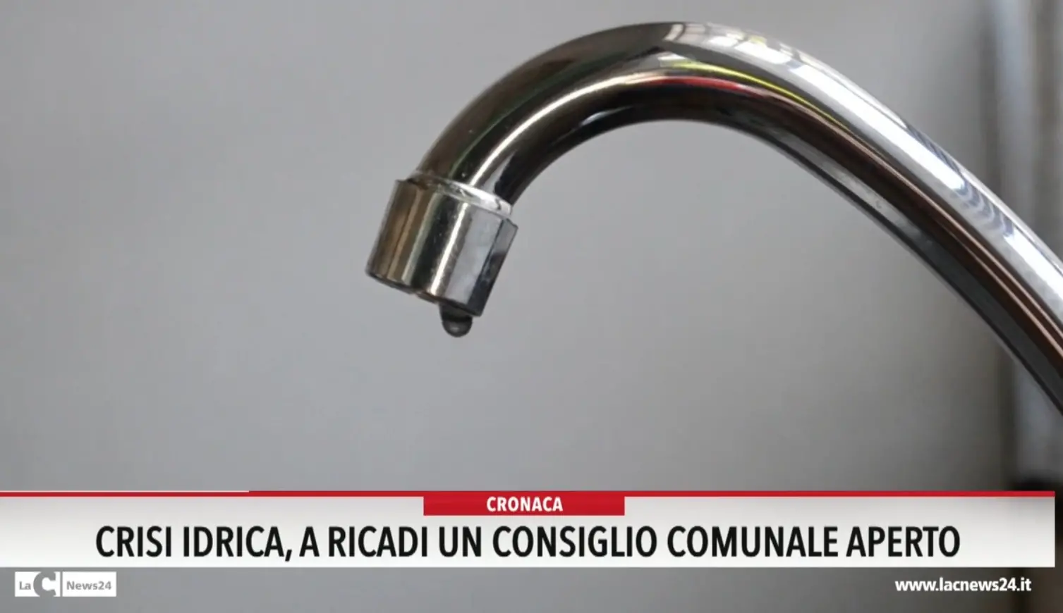 Crisi idrica, a Ricadi un consiglio comunale aperto