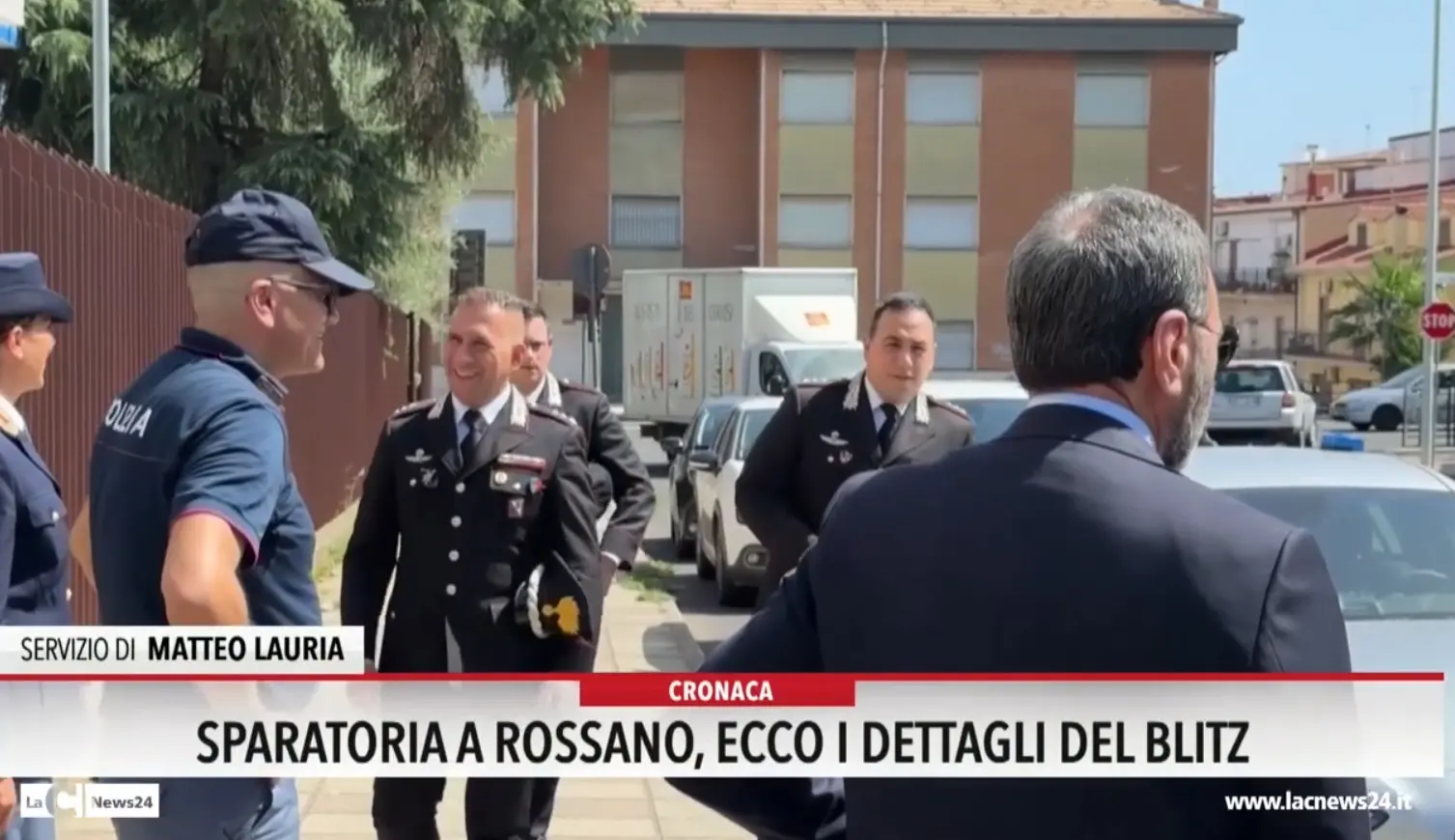 Sparatoria a Rossano, ecco i dettagli del blitz