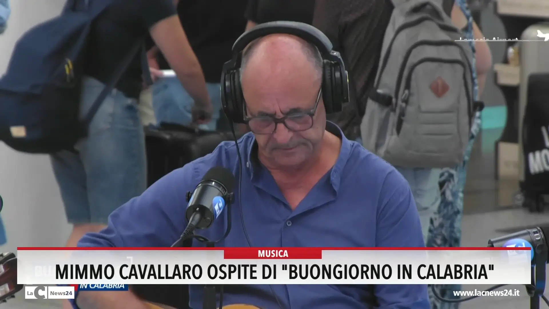 Mimmo Cavallaro ospite di Buongiorno in Calabria