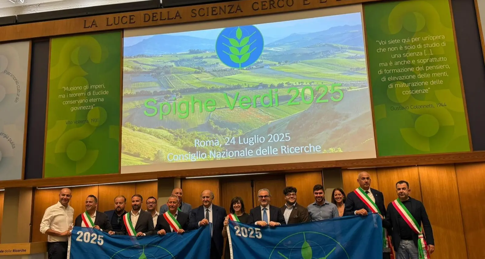 Villapiana riceve le \"Spighe Verdi\": un\u00A0riconoscimento nazionale per lo sviluppo rurale sostenibile\n