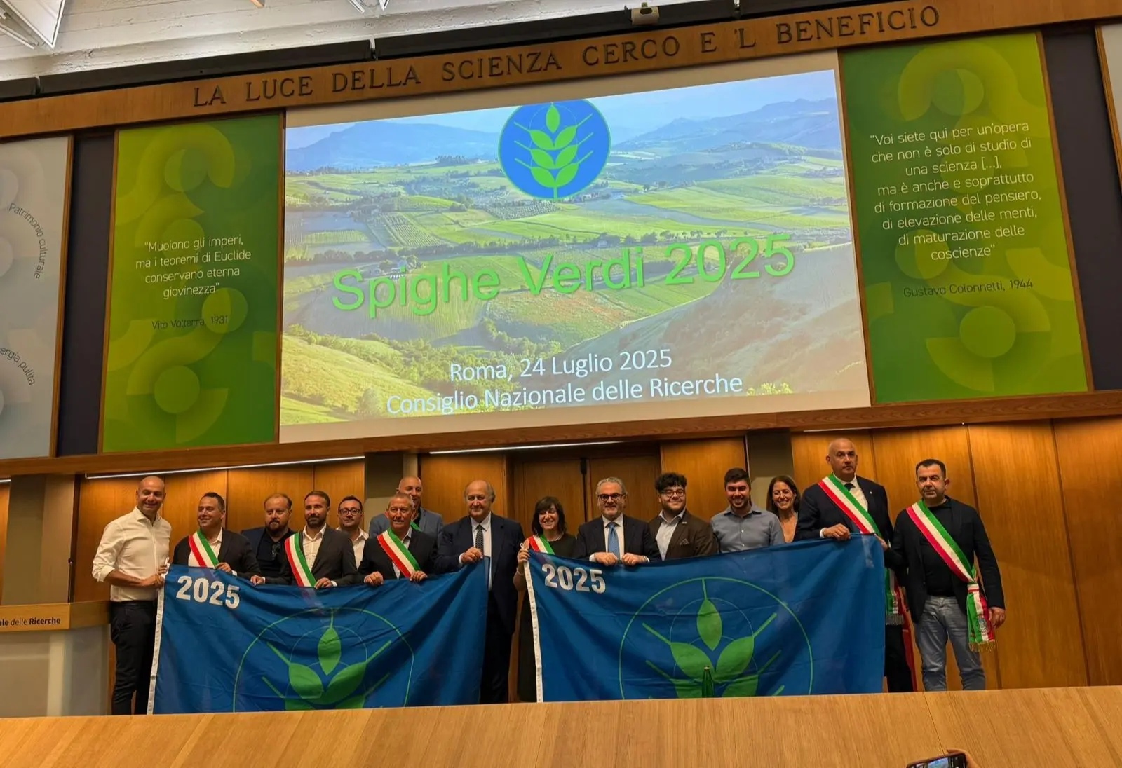 Villapiana riceve le \"Spighe Verdi\": un\u00A0riconoscimento nazionale per lo sviluppo rurale sostenibile\n
