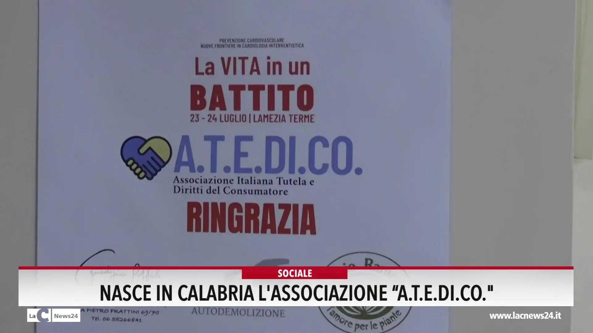 Nasce in Calabria l'associazione Atedico