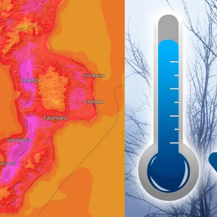 Meteo Cosenza, il termometro da oggi schizza alle stelle. Da domenica 10° in meno