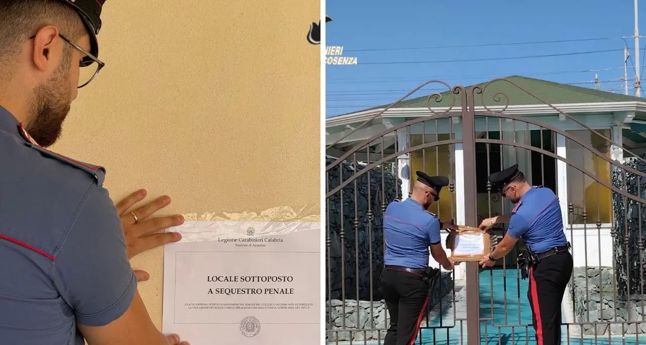 Amantea, sotto sequestro un ristorante del lungomare trasformato in discoteca senza permesso