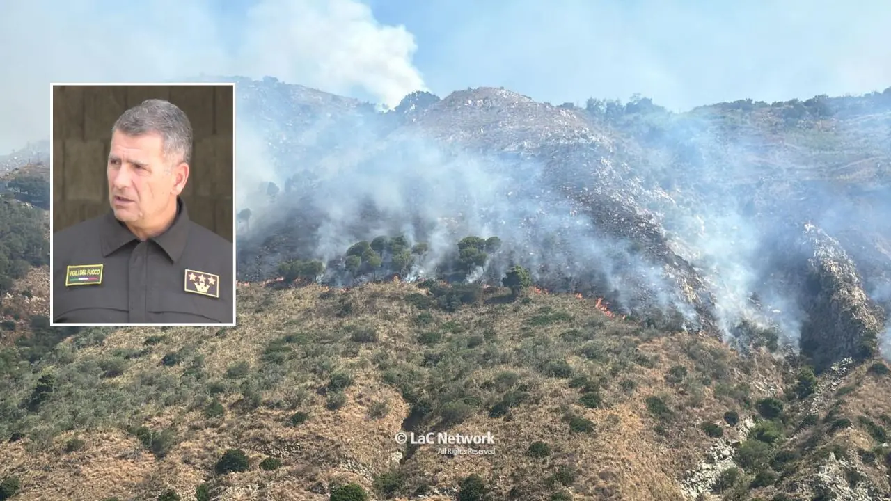 Vibonese in fiamme: oltre 220 roghi in meno di un mese. Ponterio (Vigili del Fuoco): «Serve più rispetto per il territorio»\n