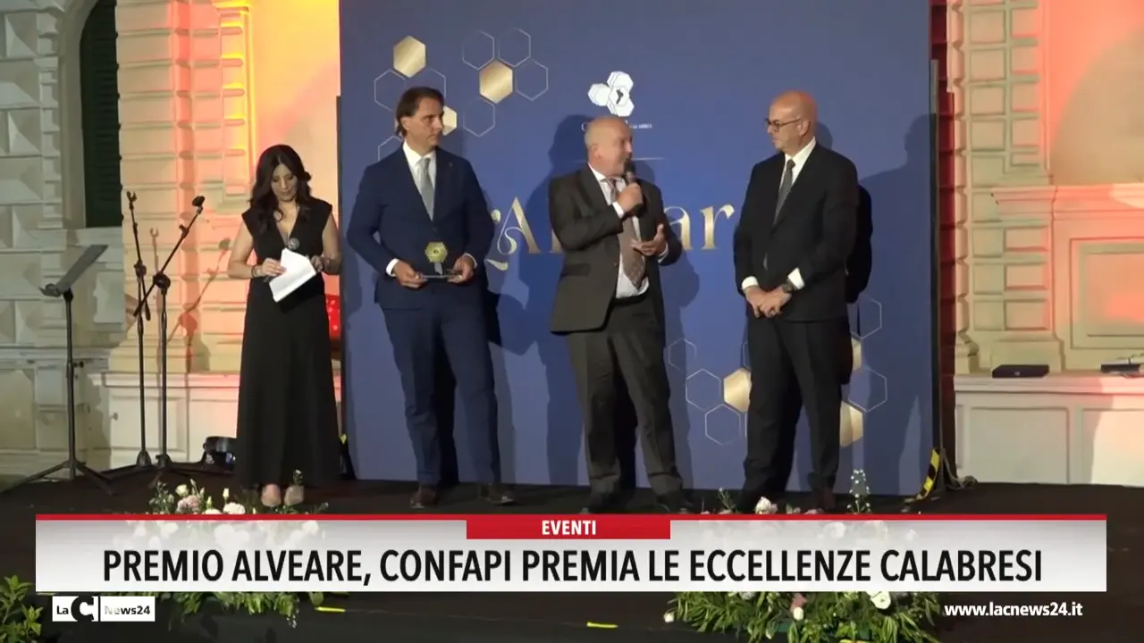 Premio Alveare, Confapi premia le eccellenze calabresi