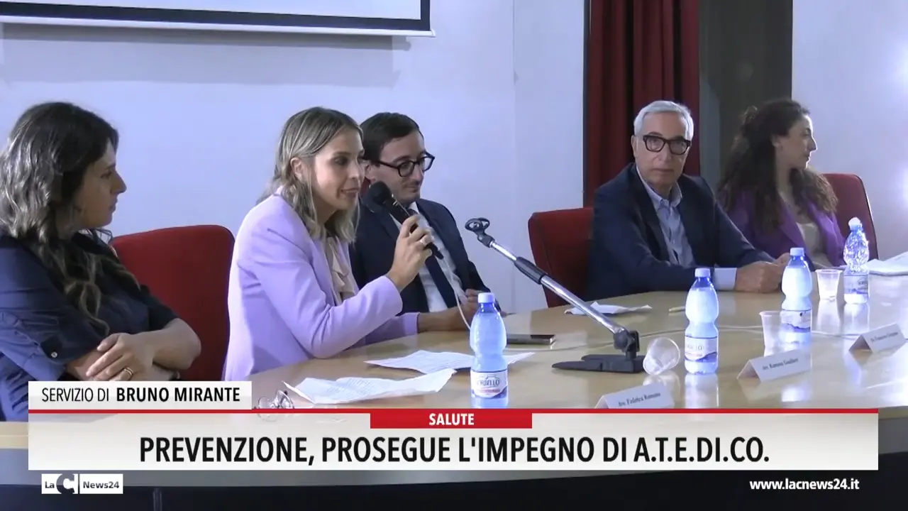 Prevenzione, prosegue l'impegno di A.T.E.DI.CO