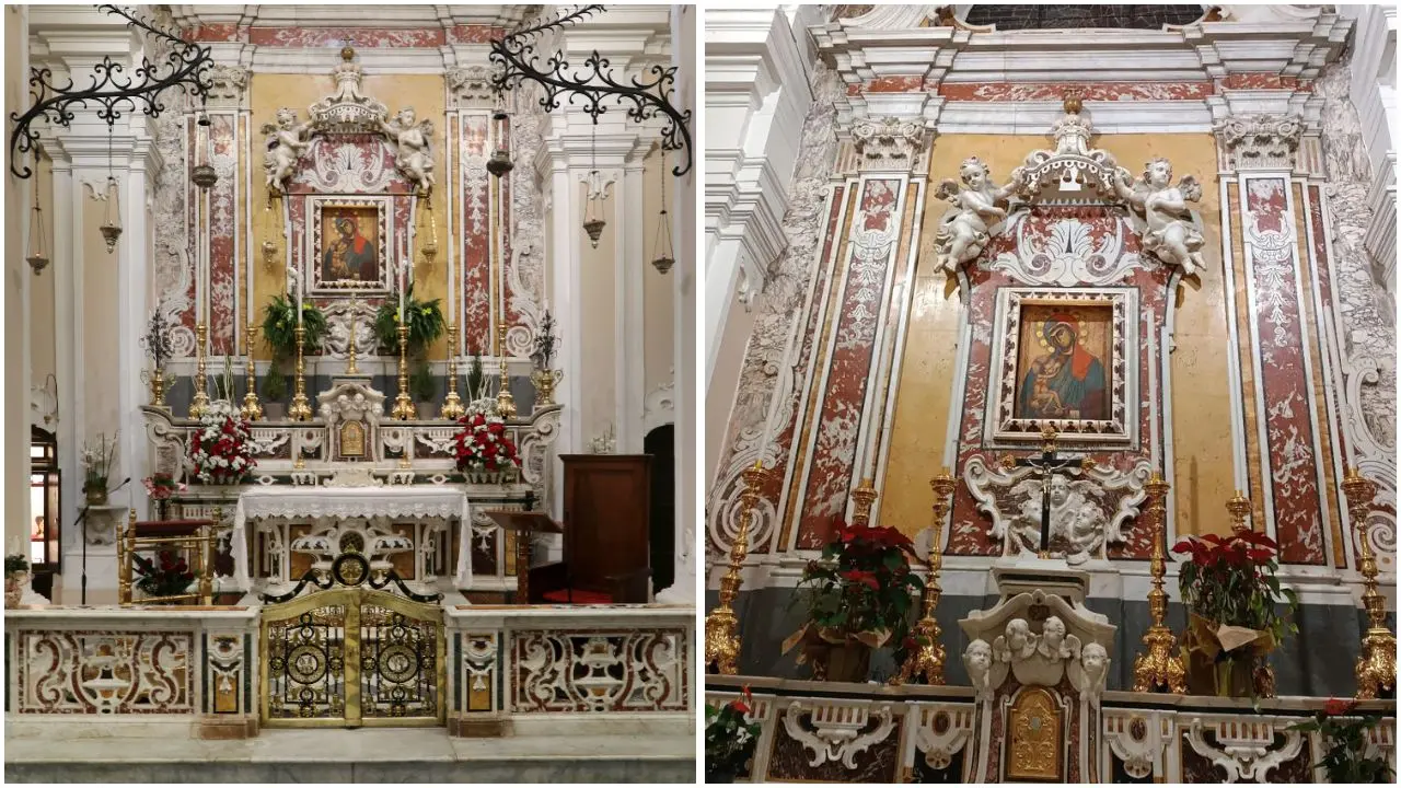 L’altare della Madonna del Pilerio: il capolavoro nascosto di Giuseppe Sammartino nella Cattedrale di Cosenza\n