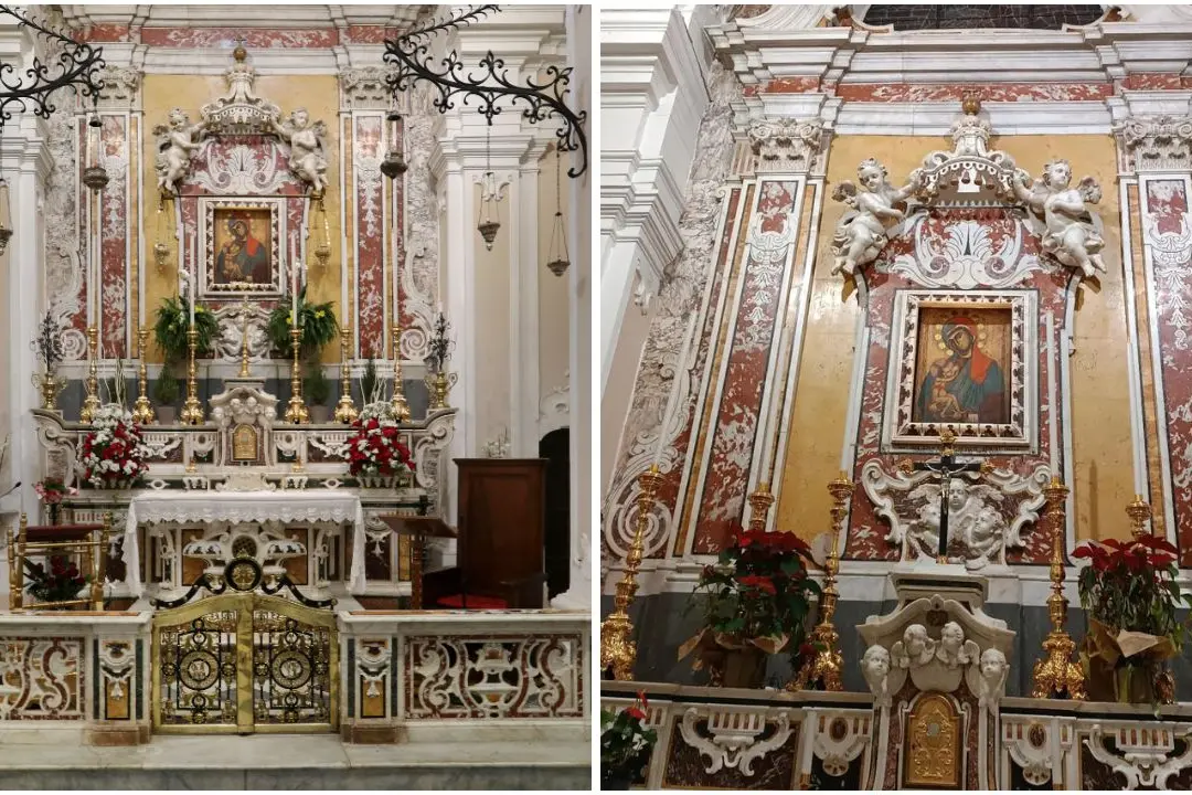 L’altare della Madonna del Pilerio: il capolavoro nascosto di Giuseppe Sammartino nella Cattedrale di Cosenza\n