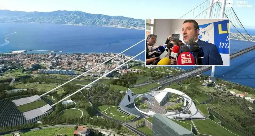 Ponte sullo Stretto, Salvini: «L’obiettivo è approvare il progetto definitivo entro la prima settimana di agosto»\n